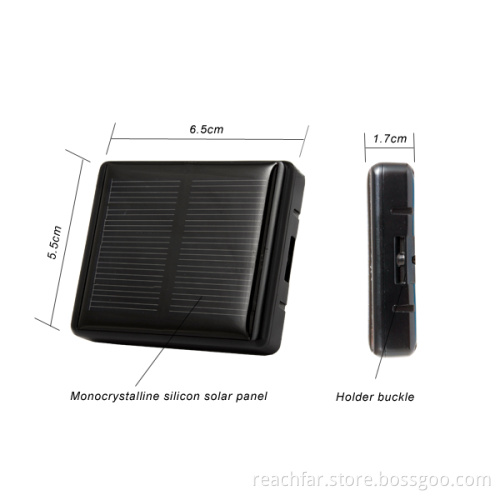 mini waterproof solar gps animal tracker